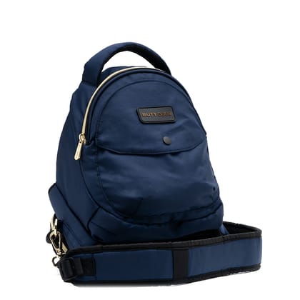 Baby Carrier with Hip Seat and InBuilt Mini Diaper Bag-Navy