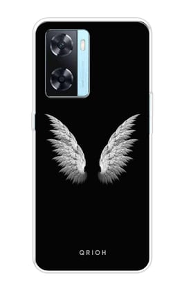 White Angel Wings Soft Cover for OnePlus Nord N20 SE