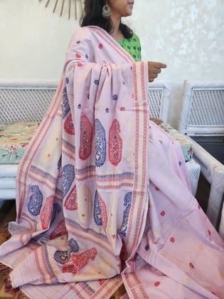 Cotton x Eri Silk Saree