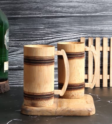 Bamboo Drinkware Combo 1-SET OF 2 / Set of 2 / Set of 2