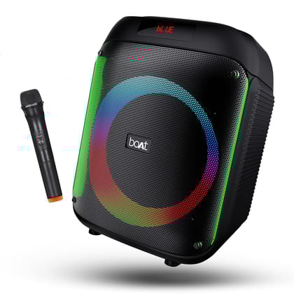 BoAt PartyPal 220 Bluetooth Party Speaker (Midnight Black) 