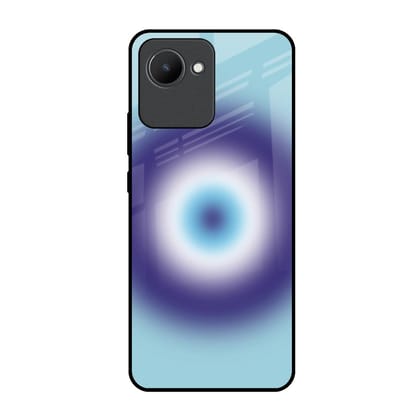 Evil Eye Art Glass Case for Realme C30