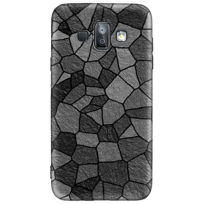 Black Marble Samsung J7 DUO Premium Embossed Mobile cover