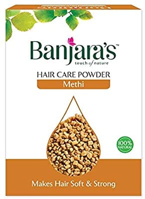 BANJARAS HAIR CARE POWDER METHI 100 G