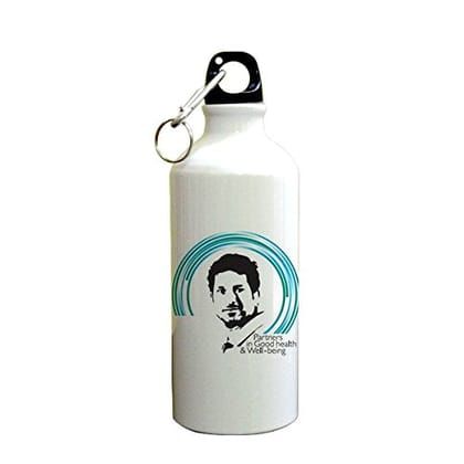 Sachin Tendulkar Printed Sipper (600ml, Aluminium)