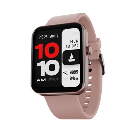 boAt Wave Leap Call | Premium Bluetooth Calling Smartwatch with 1.83" (4.64 cm) HD Display, 100+ Sports Modes, 10 Days Of Battery Life Cherry Blossom