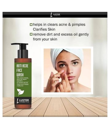 Luster Cosmetics - Acne or Blemishes Removal Face Wash For Oily Skin ( Pack of 1 )
