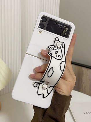 Cute Cat Hand Strap Cover-Samsung Galaxy Z Flip 3