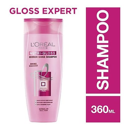 Loreal Paris Shampoo - Nutri Gloss, 360 Ml(Savers Retail)