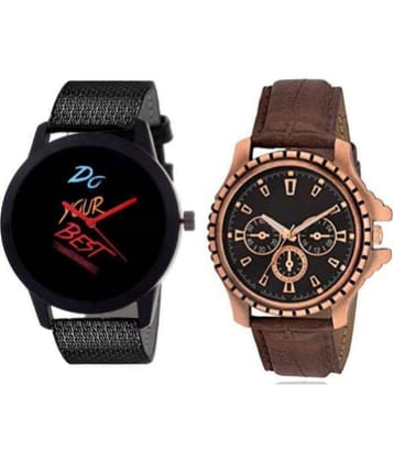 newmen - Analog Watch Watches Combo For Men and Boys ( Pack of 2 )