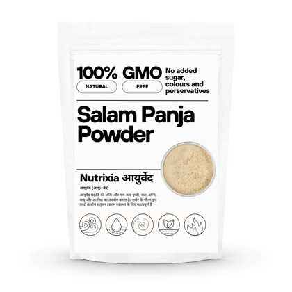 Salam Panja Powder/Salab Punja Powder /सलाम पांजा / Salam Panja Churna /Marsh Orchid…-25 Gms