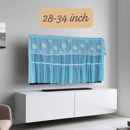 Dustproof Cover For Indoor, TV Screen Protector Cloth Cover-28-34 inch