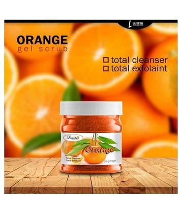 Luster Orange Exfoliating Oil Control Face & Body Gel Facial Scrub 500 ml