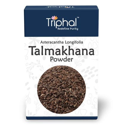Talmakhana Seeds Powder - Kokilaksha Beej Powder - Asteracantha Longifolia | Natural & Pure | Triphal