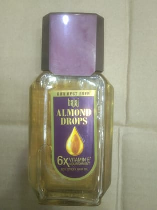 Bajaj Almond Drops Non sticky hair oil 