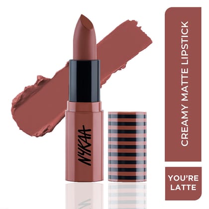 Nykaa So Creme Creamy Matte Lipstick - You're Latte(4.2gm)