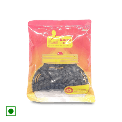 More Choice Black Dried Seeded Kishmish, 200 gm Pouch