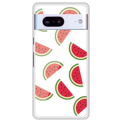 Watermelons - Clear Printed Case For Google Models-Google Pixel 4A
