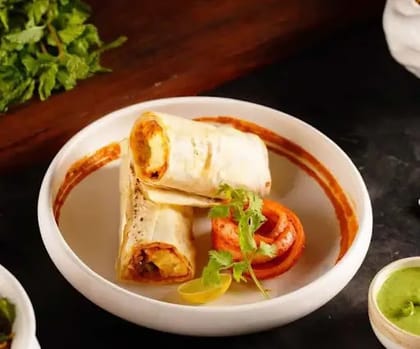Paneer Khurchan Rumali Roll [2 Pieces]