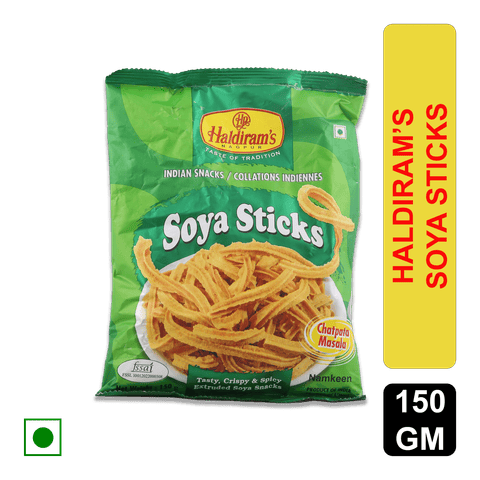 Haldiram's SOYA STIK Namkeen, 150 gm Pouch
