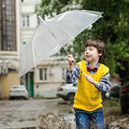 Infispace White 3 Fold Umbrella - White