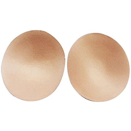 MOTOWAY Women's Pair of Bra Insert Pad (Skin, Beige, 36)