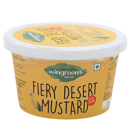Wingreens Farms Fiery Desert Mustard, 180 G