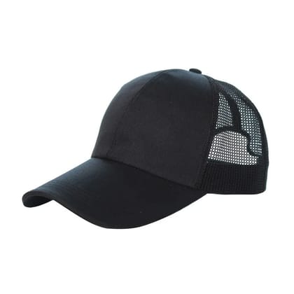 Outdoor Sun Hat Sun Protection Cap-Black / adjustable