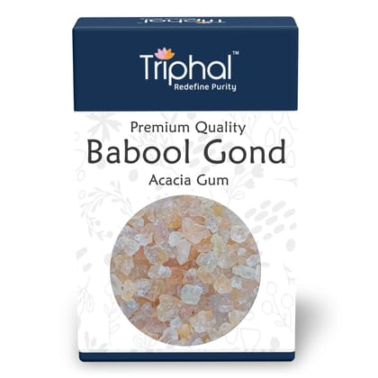 Babool Gond - Kikar Gum - Acacia Gum | 100% Natural Edible Gum | Triphal