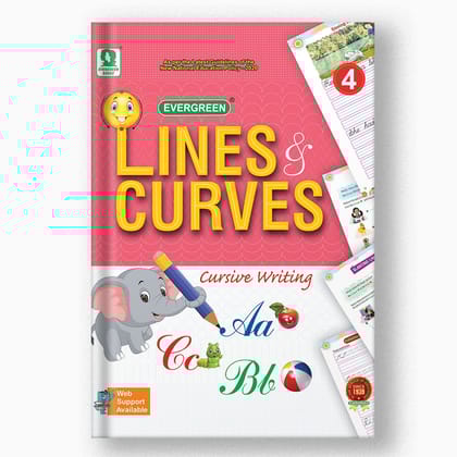 LINES AND CURVES CURSIVE WRITING - 4-Grade 04 / English