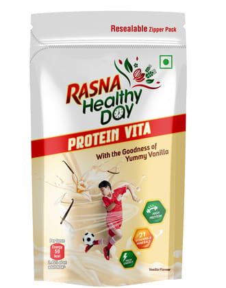 Rasna Protein Vita Vanilla 400Gm
