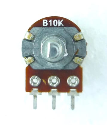 10K Single Tone Volume / Potentiometer D Shaft 3 pin - PCB Mounting Type  by MYPCB