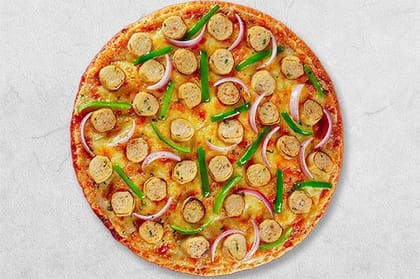 Smoked Chicken Sausage Medium Pizza (Serves 2) __ Medium Pizza