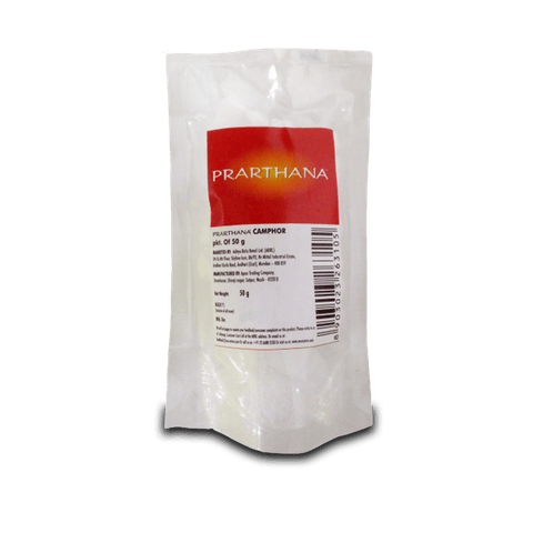 Prarthana Camphor, 50 gm Pouch
