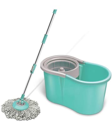 Spotzero - Mop Set ( Adjustable Handle ) - Sea Green