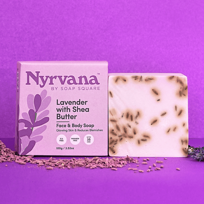 Lavender with Shea Butter Soap-100g