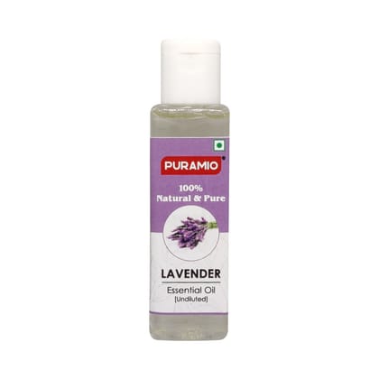 Puramio Lavender Essential Oil (Undiluted) 100% Natural & Pure, 30 ml