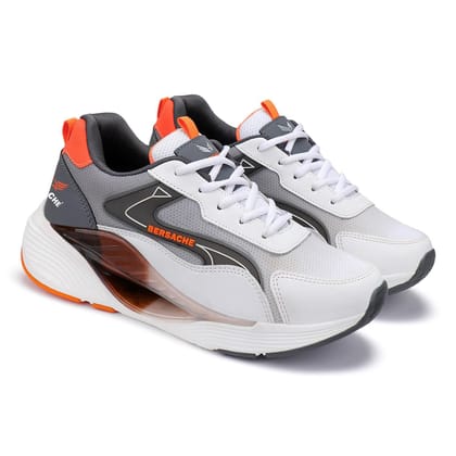 Bersache Lightweight Sports Shoes Running Walking Gym Shoes For Men - Bersache-9072 - None