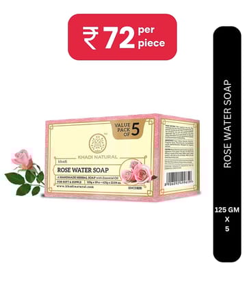 khadi natural Freshness Soap for All Skin Type ( Pack of 5 )