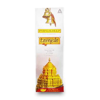 Mangaldeep Puja Agarbattis - Silver Tradition, 80 Units Box