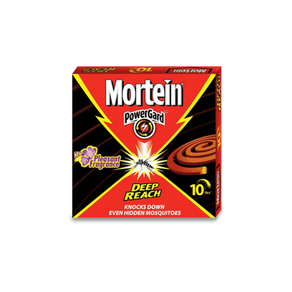 Mortein PowerGard Pleasant Fragrance Mosquito Repellent, 10 Units Pack
