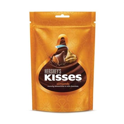 Hershey's Kisses Milk Chocolate - Almonds, 33.6 G