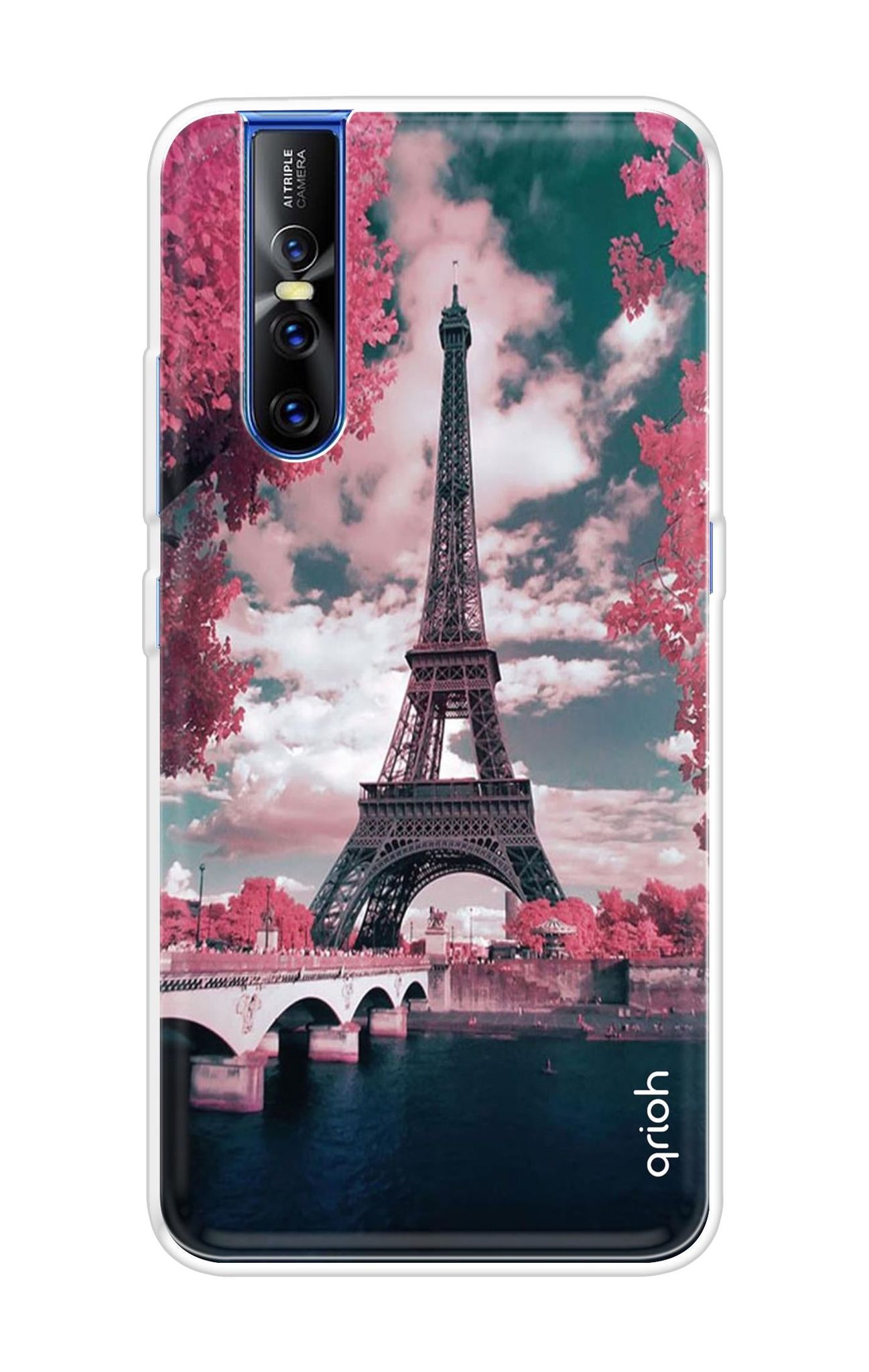 When In Paris Soft Cover For Vivo V15 Pro