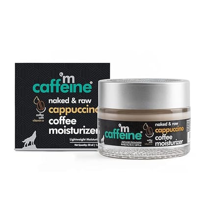 mcaffeine Light Moisturizer For Face With Vitamin E,Almond Milk&Caffeine|Face Moisturizer For Skin Repair&Day-Night Moisturization|Suitable For All Skin Types|Suitable For Women&Men - 50Ml