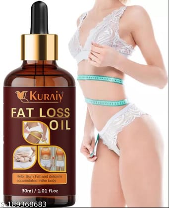 KURAIY Premium Slimming Oil  Belly and Waist Stay Perfect Shape.,Weight Loss Oil