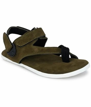 Big Fox - Green Mens Floater Sandals - None
