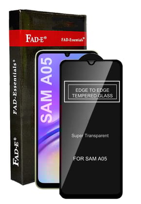 FAD-E Tempered Glass for Samsung A05 (Transparent)