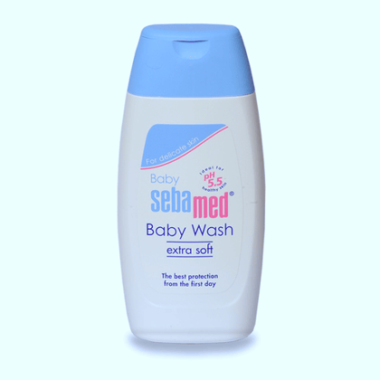 Sebamed Baby Wash- Extra Soft, 200 ml Bottle