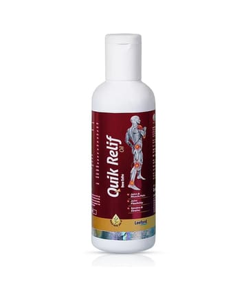 Quik Relif Herbal Ayurvedic Pain Relief Oil Solution for Muscle, Knee and Joint Pain Relief 50ml