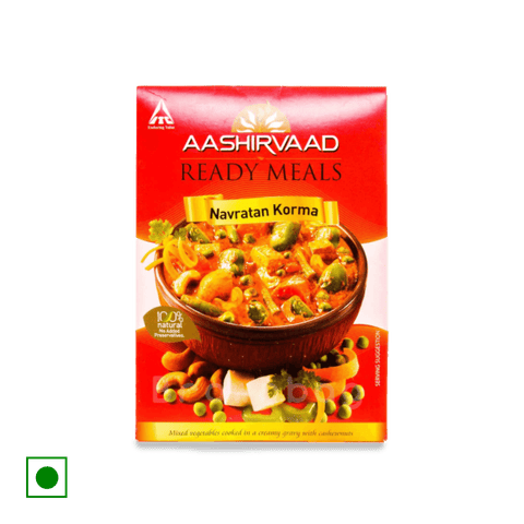 Itc Aashirvaad Ready Meals Navratan Korma, 285 gm Pack